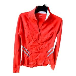 Activewear Fila Sport Bright Mandarin Long Sleeve Top